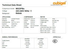 Cubigel MX 23 FBa R404A