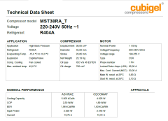 Cubigel MST 38 RAT R404A