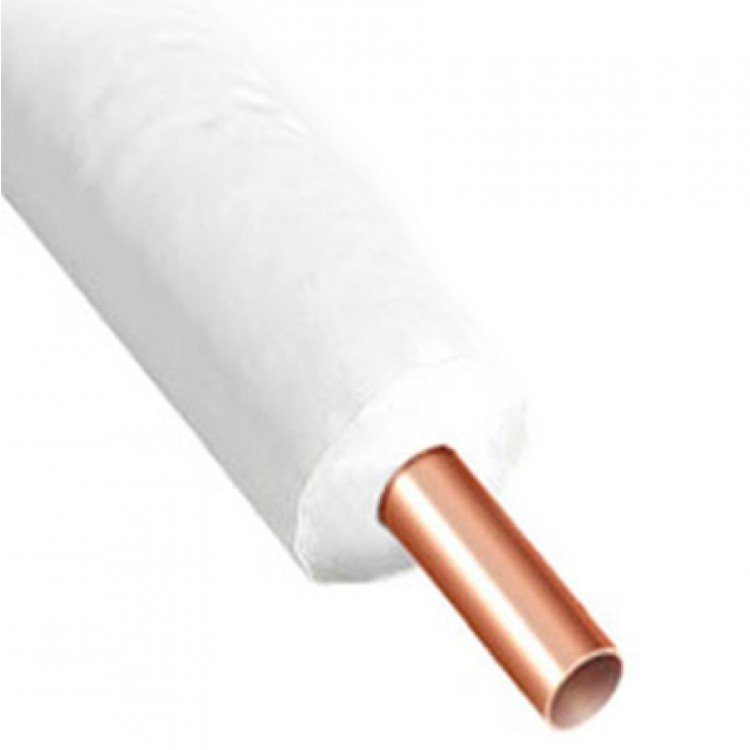 İzolasyonlu Klima Bakır Borusu 1/4” 0.80 / 9mm B Class Ecutherm