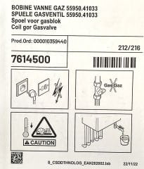 Baymak Lectus Kombi Gaz Valfi Bobini