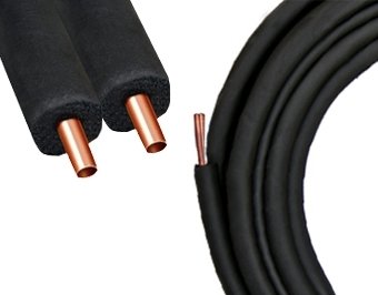 İzolasyonlu Klima Bakır Borusu 1/4” 080 1/2” 080/ 9mm Ecutherm2