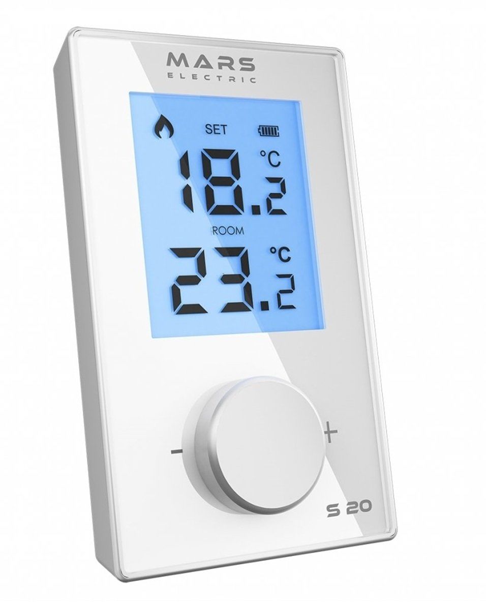 Mars S20 Dijital Kablosuz Oda Termostatı