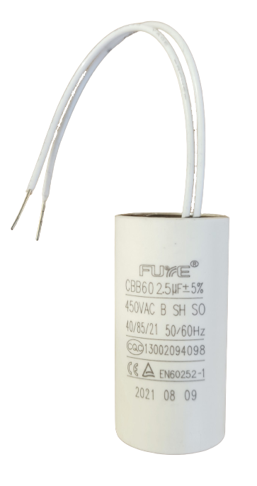 Kombi Kablolu Kondansatör 2,5 UF