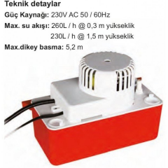 Rothenberger  ROTANK 1099903 Ro-Tank Drenaj Pompası
