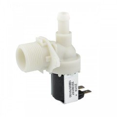 Çamaşır Makinesi Tekli Su Giriş Vanası 90° Plastik Braketli 10,50 mm