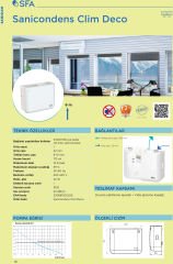 SANICONDENS CLIM DECO Tahliye Pompası