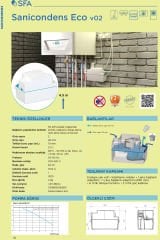 SANICONDENS ECO V2 Tahliye Pompası