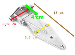 Vitrin Buzdolabı Menteşe Düz Or-3015