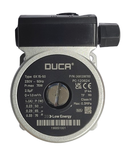 Duca GX 15-50 Sirkülasyon Pompası Grundfos Muadili 75 W