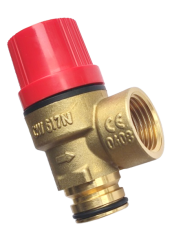 Pakkens  Geçmeli Kombi 3 Bar Emniyet Ventili