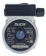 Duca GX 15-65 Sirkülasyon Pompası Grundfos Muadili - Geniş Çark