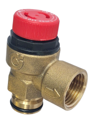 Caleffi  Geçmeli Kombi 3 Bar Emniyet Ventili