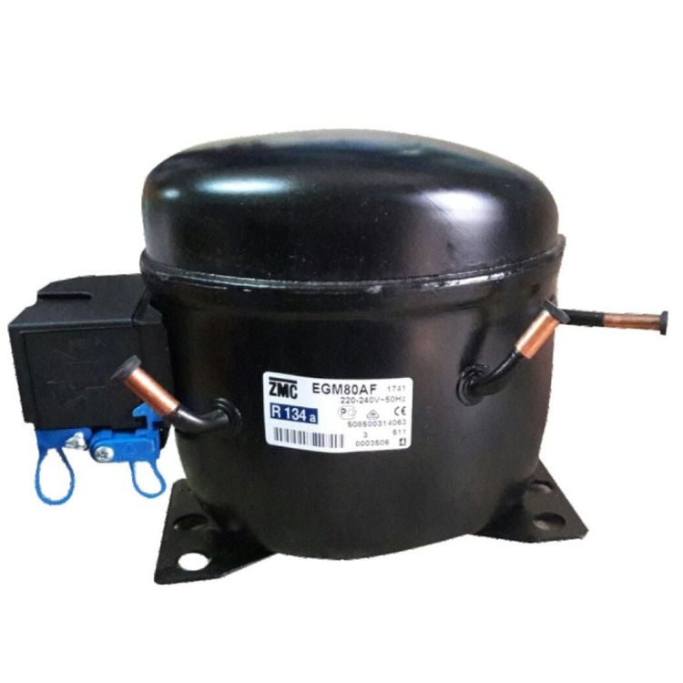 Zmc Ev Tip Kapasitörlü Kompresör GM 80 AF+ 1/4+ HP R134A