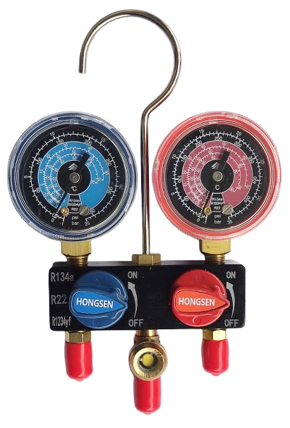 Hongsen İkili Manifold R134-R22-R1234yf