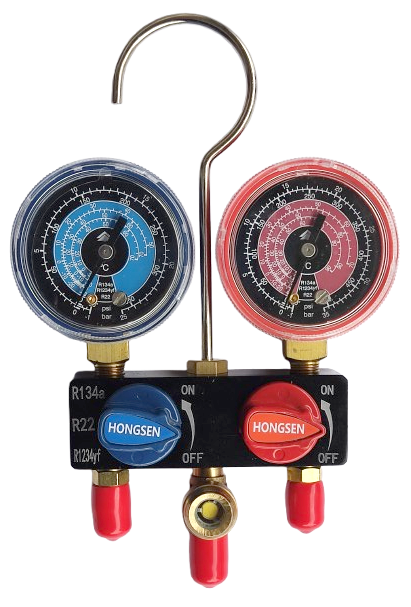 Hongsen İkili Manifold R134-R22-R1234yf