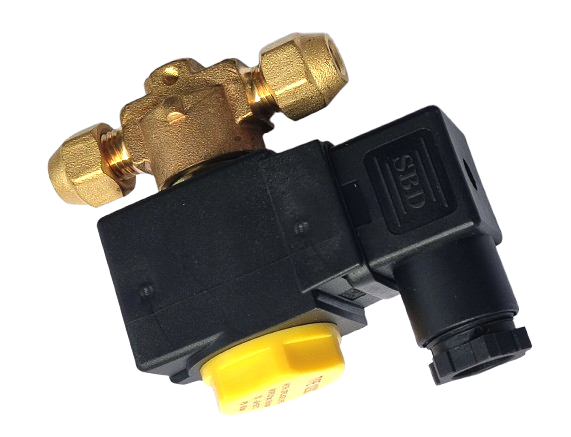 Solenoid Vana 1/4'' Rakorlu