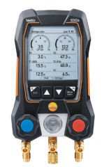 Testo - 550s - Akıllı Set - Kablosuz Kelepçe Sıcaklık Problarına Sahip Akıllı Dijital Manifold