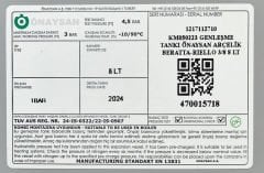 Beretta Riello Arçelik Beko 3/8 Genleşme Tankı (Uzak Bağlantı)