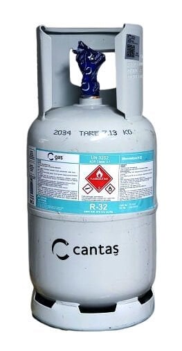 R-32 C-Gas Tekrar Doldurulabilir Tüplü 9 Kg