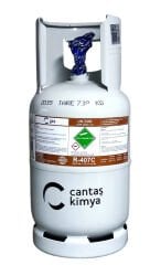R-407C C-GAS Tekrar Doldurulabilir Tüplü 10 Kg