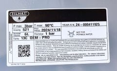 Zilmet 521 6 LT 3/8 Demirdöküm- Arçelik - Eca -Ariston- Baykan -Alarko - Süsler Genleşme Tankı