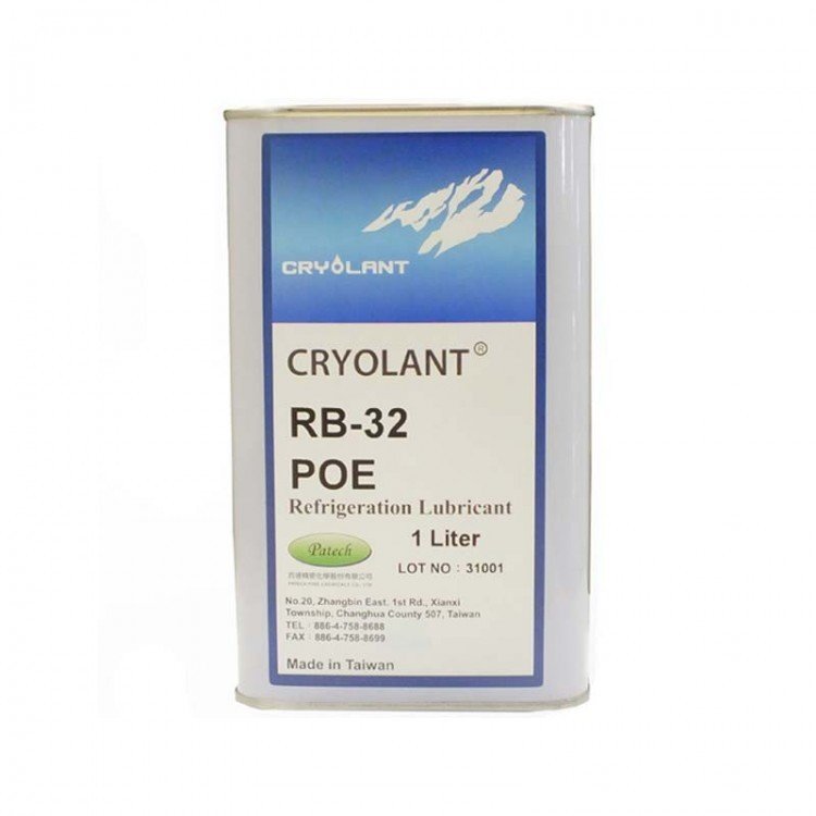RB-32 Poe Ester Ekovat / Kompresör Yağı 1 Litre