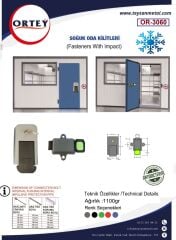 Soğuk Oda Kilit (Plastik Buzhane Kilit) OR-3060