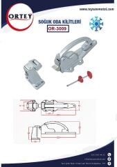 Vitrin Kilit Buzhane OR-3009