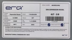 6 LT 3/8 Demirdöküm- Arçelik - Eca -Ariston- Baykan -Alarko - Süsler Genleşme Tankı