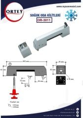 Ortey Lüx Buzhane Kilit Or-3011