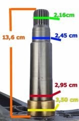 Samsung Çamaşır Kazan 3 Ayak DC97-14370E