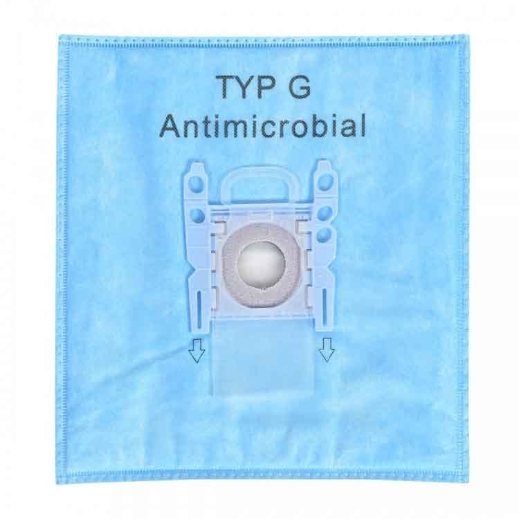 Bosch G Tipi 5 Katlı Pileli Sentetik Elektrikli Süpürge Torba Antimicrobial 5'L
