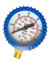 Oksijen Manometre Saat Yüksek Basınç