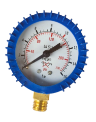 Oksijen Manometre Saat Alçak Basınç