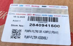 Arçelik  2840941500 Çamaşır Makinası Tahliye Pompası  Orjinal