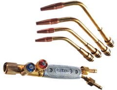 Kaynak  - Elçek ( Tutamak ) 4 uçlu set