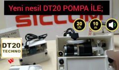Siccom Flowita EVO  DT20 Drenaj Tahliye Pompası