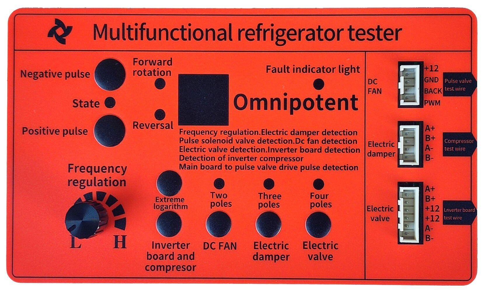 Multifonksiyon inverter Buzdolabı Test Cihazı