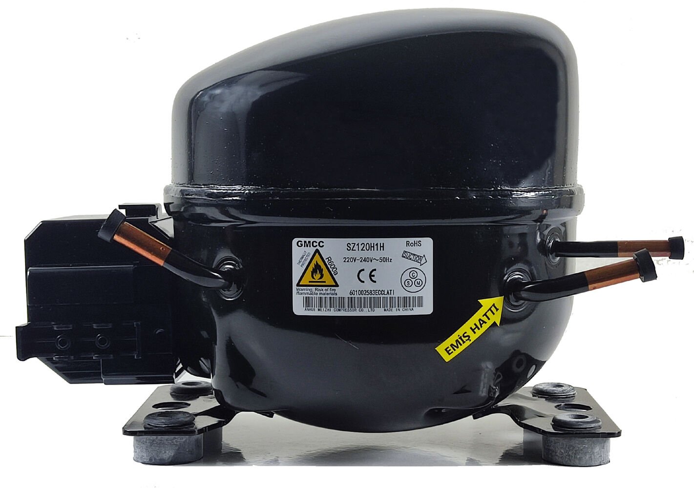 Gmcc SZ120H1H 1/4  Ev Tipi Hp Buzdolabı Motoru 180 Kcal