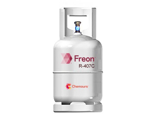 R-407C Freon Chemours Tekrar Doldurulabilir Tüplü 10Kg