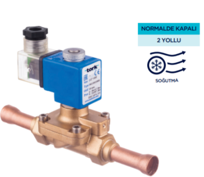 1/4'' Kaynaklı 2,5 Mm Orifisli Direkt Tip Solenoid Vana 220v