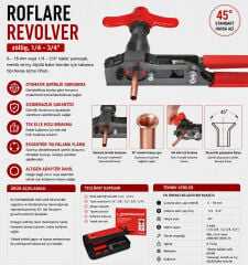 Rothenberger 1000000223 ROFLARE REVOLVER Havsa 1/4-3/4