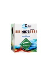 R407C D-Gas Tekrar Doldurulabilir Tüplü 4.5 Kg
