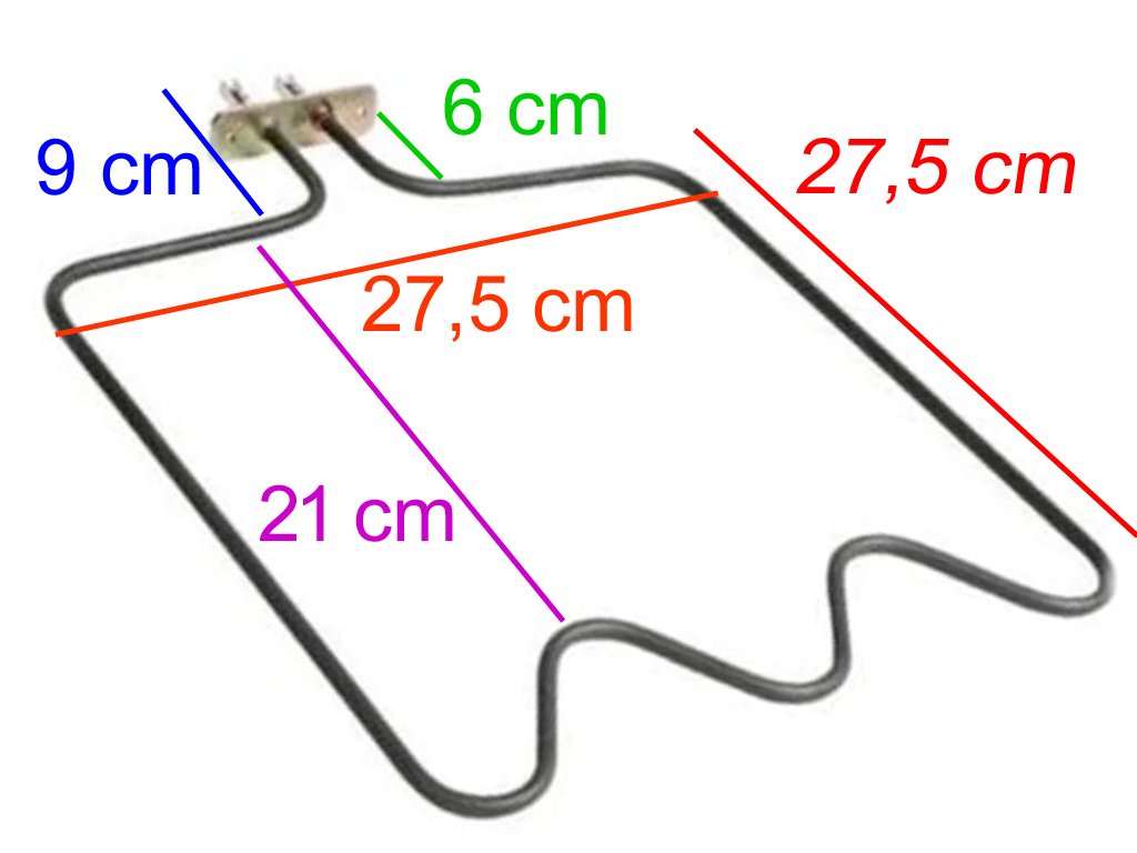 Simfer Fırın Alt Rezistans  1200W