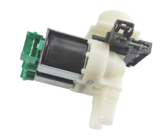 Çamaşır Makinası İkili Su Giriş Vanası 180° (Sayıcılı / Flowmeter)