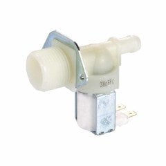 Çamaşır Makinası Tekli Su Giriş Vanası 180° Metal Braketli 10,50 mm