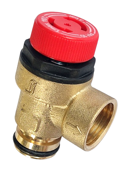 Baymak - Eca  3 Bar Kombi Emniyet Ventili Geçmeli 1/2