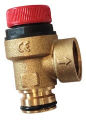 Baymak - Eca  3 Bar Kombi Emniyet Ventili Geçmeli 1/2