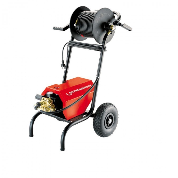 Rothenberger 76020 Hd 13/100 230V + Hortum Makarası, 13L / 100Bar