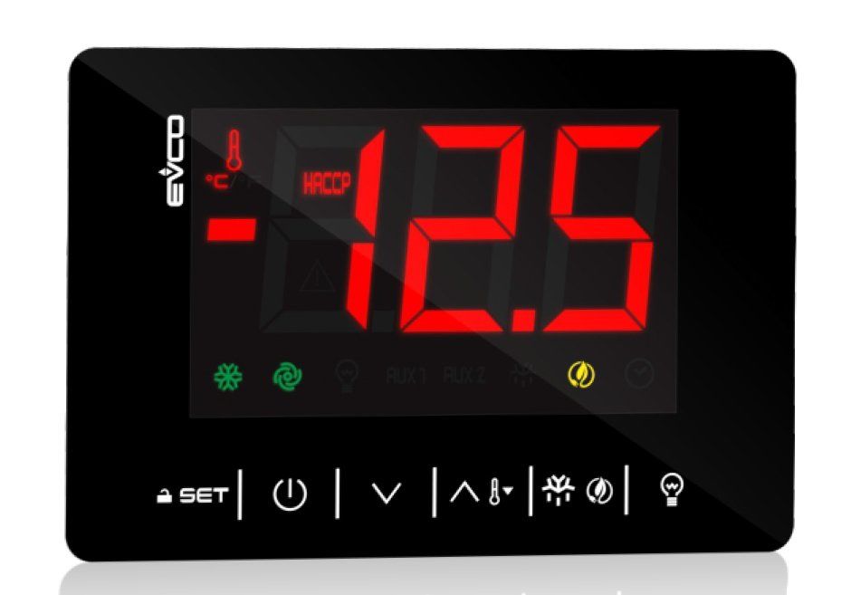 Evco Dokunmatik Dijital Soğuk Oda Termostat EVJ224N7 - KUTUSUZ